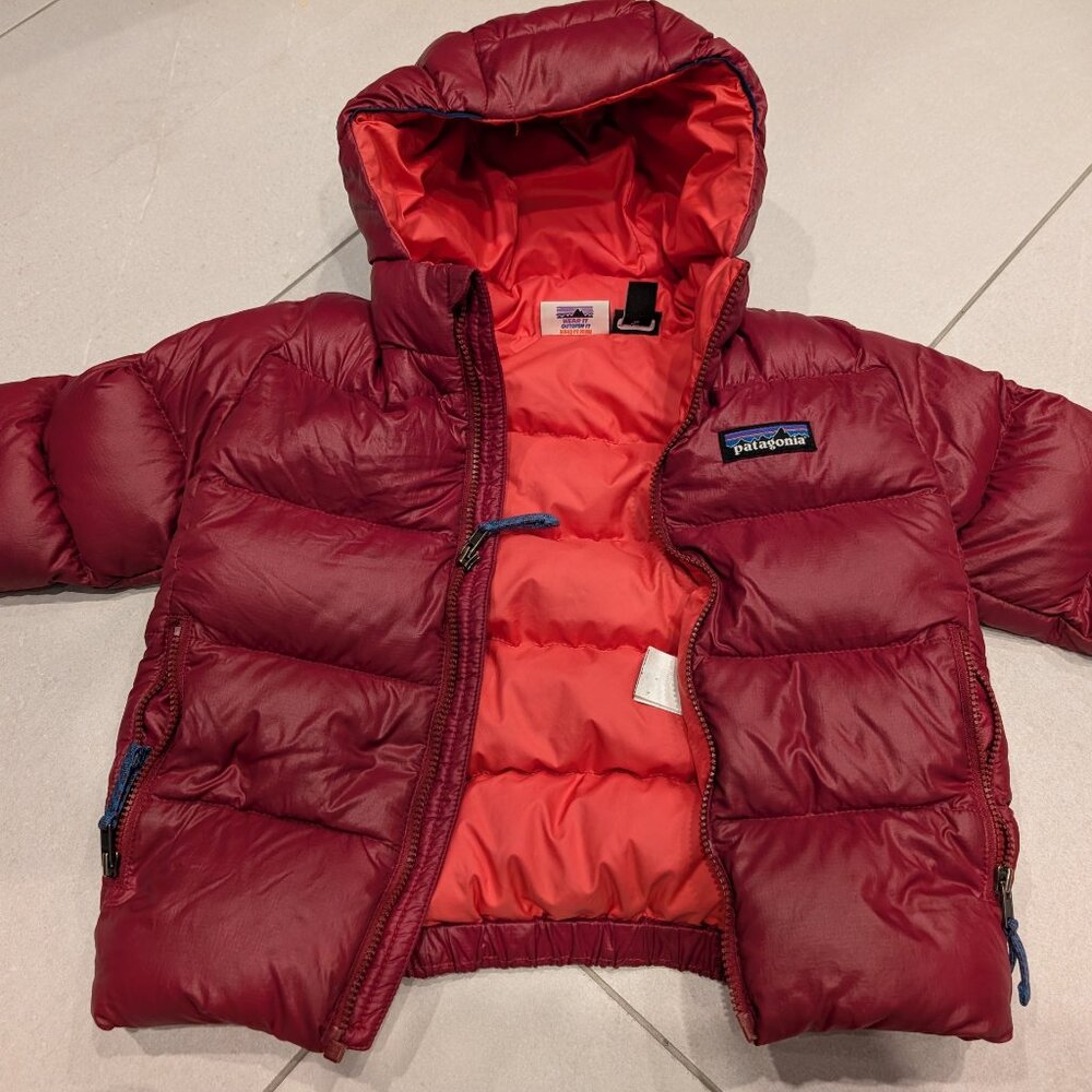 Patagonia Toddler Hi-Loft down hoody jacket 2T
